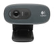Logitech HD C270 webcam 3 MP 1280 x 720 pixel USB 2.0 Sort, Grå