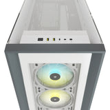 Corsair iCUE 5000X RGB Midi Tower Hvid