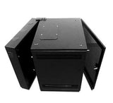 APC NetShelter WX Wall-Mount Enclosure 13U Glass Door Black Vægmonteret stativ Sort