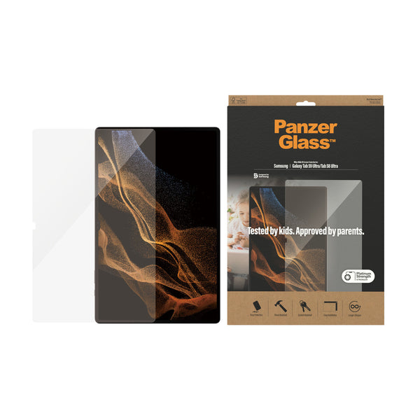 PanzerGlass ® Skærmbeskyttelse Samsung Galaxy Tab S8 Ultra | S9 Ultra | Ultra-Wide Fit