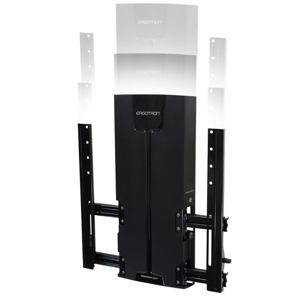 Ergotron 61-128-085 skærmbeslag og -stativer 160 cm (63") Væg Sort