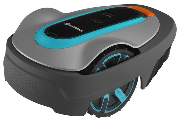 Gardena SILENO city Robot plæneklipper Batteri Sort, Blå, Grå