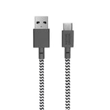 Native Union BELT-AC-ZEB-NP USB-kabel 1,2 m USB A USB C Sort, Hvid