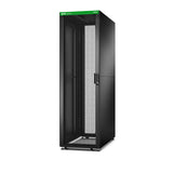APC EASY RACK 600MM/42U/800MM WITH ROOF SIDE PANEL CASTORS FEET AND 4 BRACKETS NO BOTTOM BLACK Fritstående reol Sort