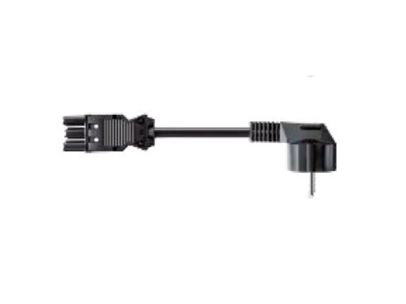 Bachmann 375.007 el-ledning Sort 5 m
