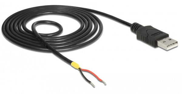 DeLOCK 85664 USB-kabel USB 2.0 1,5 m USB A 0,48 Gbit/sek. Sort