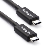 StarTech.com TBLT34MM50CM Thunderbolt kabel 0,5 m 40 Gbit/sek. Sort