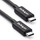 StarTech.com TBLT3MM2M Thunderbolt kabel 2 m 20 Gbit/sek. Sort