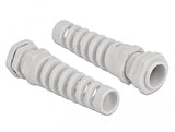 DeLOCK 60348 kabelforskruning Grå Plast 1 stk