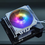 Jonsbo HX6200D Processor Luftkøler 12 cm Hvid 1 stk
