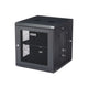 StarTech.com RK1224WALHM stativ 12U Vægmonteret stativ Sort