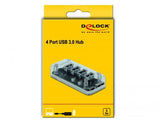 DeLOCK 64087 interface hub USB 3.2 Gen 1 (3.1 Gen 1) Micro-B 5000 Mbit/s Transparent