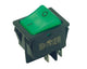 Bachmann 924.097 elektrisk afbryder Kipafbryder 2P Sort, Grøn