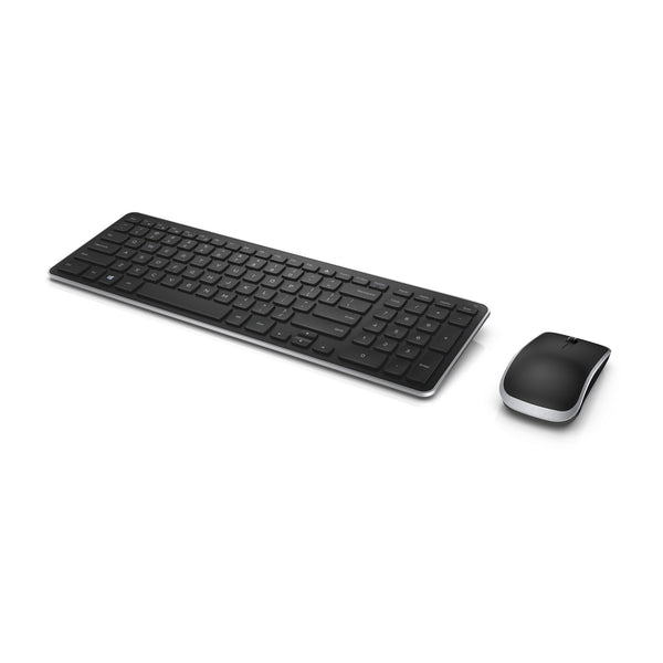 DELL KM714 tastatur Mus inkluderet Universel RF trådløst QWERTZ Tysk Sort
