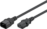 Goobay 95287 el-ledning Sort 3 m IEC C14 IEC C13