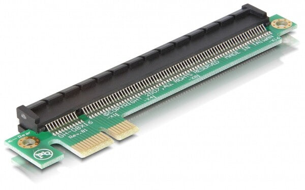 DeLOCK Riser PCIe x1 - PCIe x16 interface-kort/adapter Intern