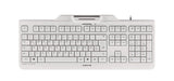 CHERRY KC 1000 SC tastatur Kontor USB QWERTY UK engelsk Grå