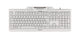 CHERRY KC 1000 SC tastatur Kontor USB QWERTY UK engelsk Grå