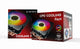 Gembird CPU-HURACAN-ARGB-X140 Computerkølesystem Processor Luftkøler 12 cm Sort, Hvid