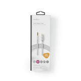 Nedis CCTB39940AL10 Lightning kabel 1 m Aluminium