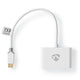 Nedis CCBW65960WT02 interface hub Hvid