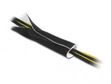 DeLOCK 20864 kabelbakke Sort, Hvid