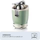 Ariete 0413/04 elektrisk citruspresser 0,6 L 85 W Grøn