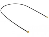 DeLOCK 89649 koaxial kabel 1.13 0,3 m MHF (I-PEX) MHF IV/ HSC MXHP32 Sort, Guld