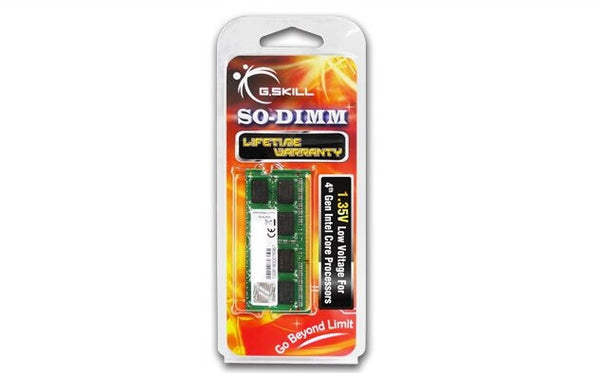 G.Skill 4GB DDR3-1600 hukommelsesmodul 1 x 4 GB 204-pin SO-DIMM