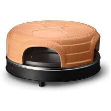 Emerio Pizzarette pizza fremstiller & ovn 1 pizza(er) 1100 W Sort, Brun