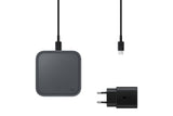 Samsung EP-P2400 Smartphone Grå USB Trådløs opladning Hurtig opladning Indendørs