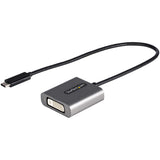 StarTech.com CDP2DVIEC USB grafisk adapter 1920 x 1200 pixel Sort, Sølv