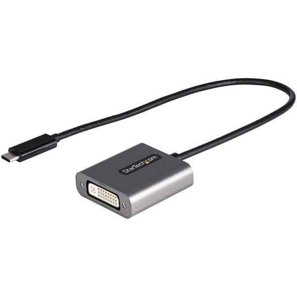 StarTech.com CDP2DVIEC USB grafisk adapter 1920 x 1200 pixel Sort, Sølv