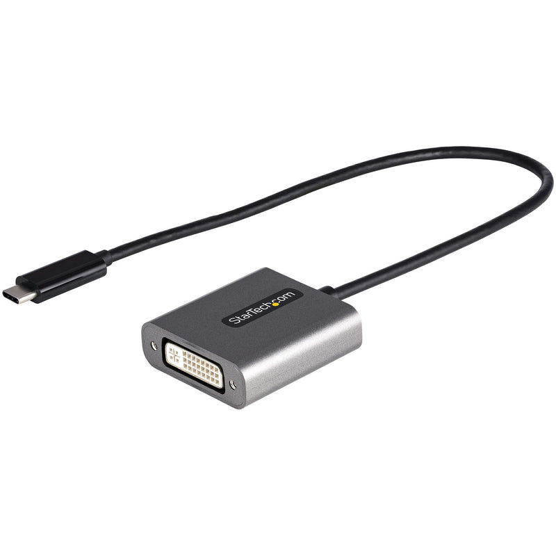 StarTech.com CDP2DVIEC USB grafisk adapter 1920 x 1200 pixel Sort, Sølv