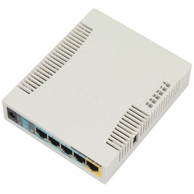 Mikrotik RB951Ui-2HnD Hvid Strøm over Ethernet (PoE)