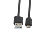 Prokord USB-0037 USB-kabel USB 2.0 3 m USB A Micro-USB B Sort