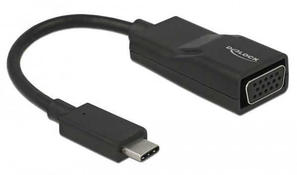 DeLOCK 63923 USB grafisk adapter 1920 x 1200 pixel Sort
