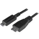 StarTech.com USB31CUB1M USB-kabel USB 3.2 Gen 2 (3.1 Gen 2) 1 m USB C Micro-USB B 10 Gbit/sek. Sort