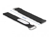 DeLOCK 19608 kabelorganisator Universel Kabelbinder beslag Sort 5 stk