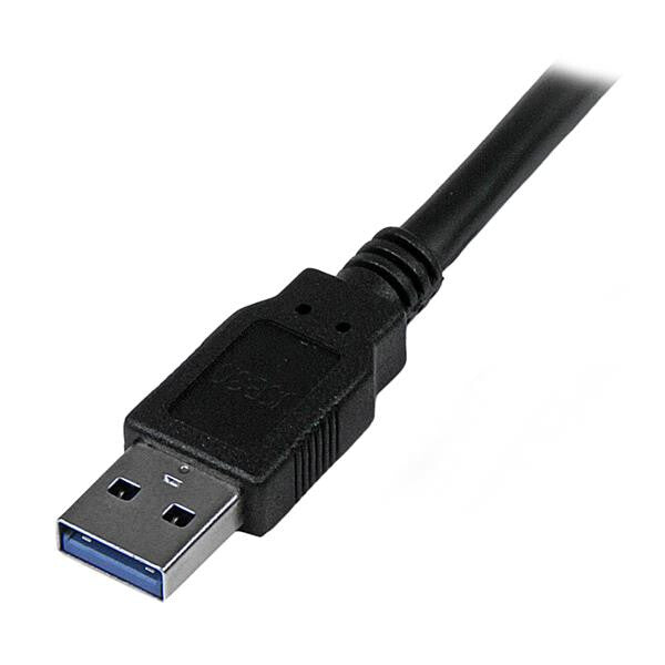 StarTech.com USB3SAA3MBK USB-kabel USB 3.2 Gen 1 (3.1 Gen 1) 3 m USB A 5 Gbit/sek. Sort