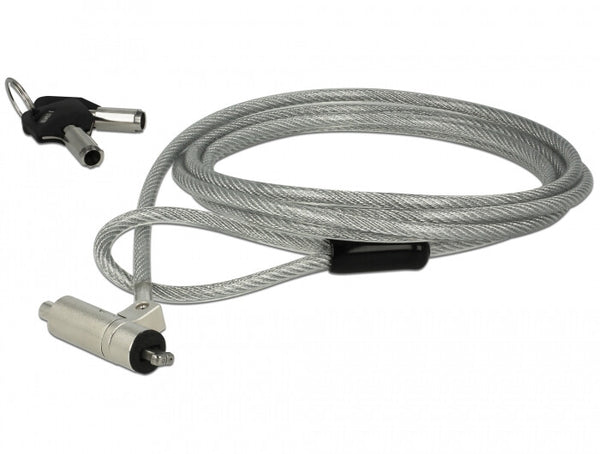 Navilock 20655 kabellås Sølv 1,8 m