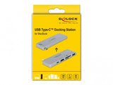 DeLOCK 87745 dockingstation USB 3.2 Gen 1 (3.1 Gen 1) Type-C Grå