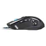 Sharkoon Skiller SGM1 mus Spil Højre hånd USB Type-A Optisk 10800 dpi
