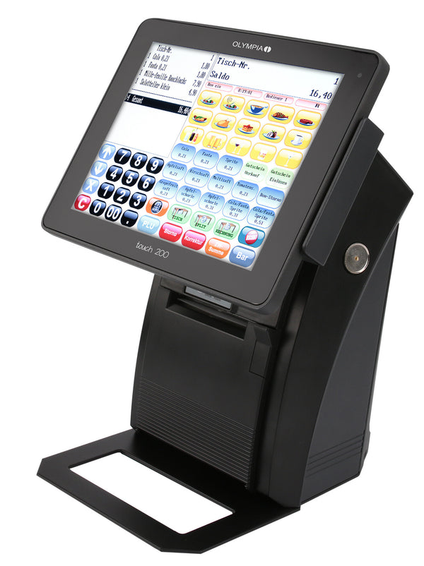 Olympia Touch 200 TSE All-in-One 24,6 cm (9.7") Berøringsskærm Sort