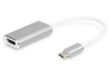 Digitus DA-70836 videokabel adapter 0,2 m USB Type-C HDMI Sølv
