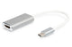 Digitus DA-70836 videokabel adapter 0,2 m USB Type-C HDMI Sølv