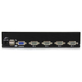 StarTech.com SV431DUSBU KVM Switch Stativ-montering Sort