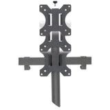 Manhattan 461658 skærmbeslag og -stativer 68,6 cm (27") Skrivebord Sort