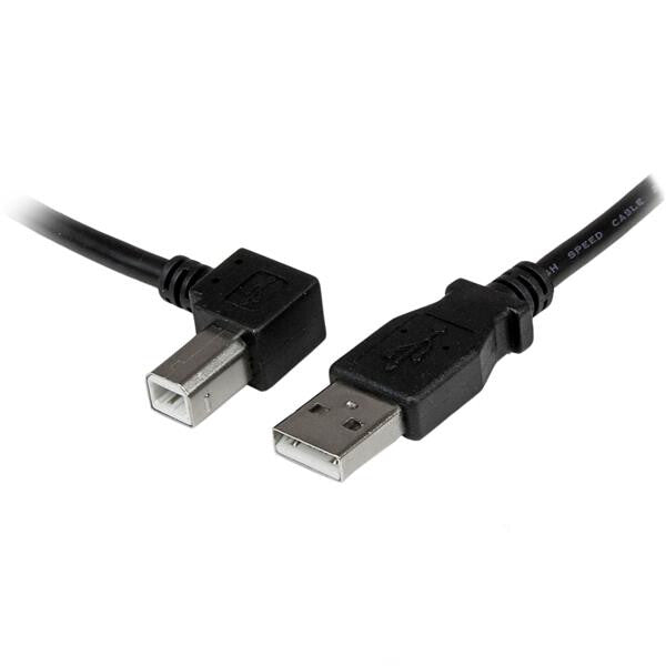 StarTech.com 1m USB 2.0 USB-kabel USB A USB B 0,48 Gbit/sek. Sort