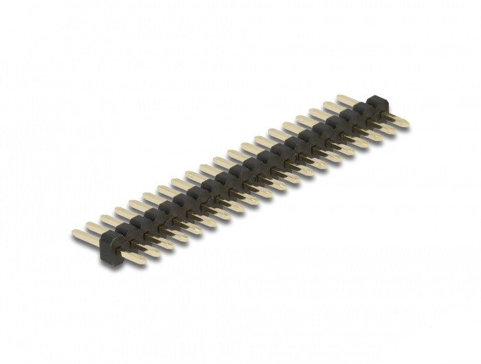DeLOCK 66687 tilbehør til printkort (PCB) Pin header Sort, Metallic 5 stk